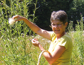 Christa Heinze im Porträt
